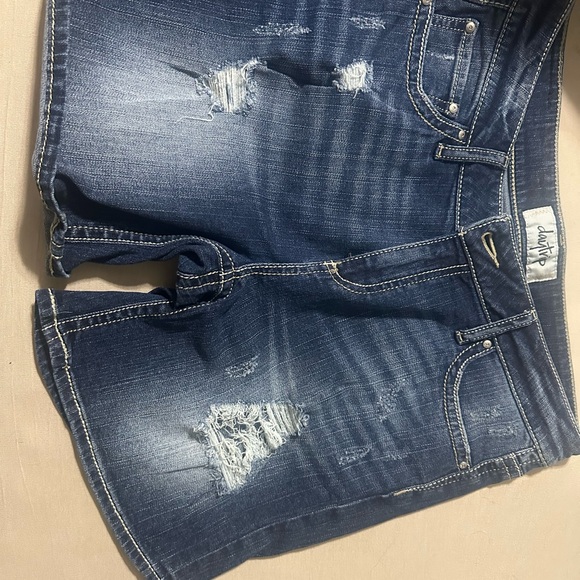 Daytrip size 29 Dark Blue Denim Shorts - Picture 4 of 6